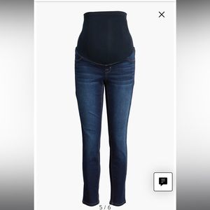 Sculpt Ankle Skinny Maternity Jeans / 1822 Denim/ size 27